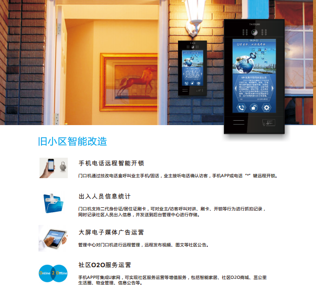太川科技智慧社区门禁系统 太川科技智慧社区门禁系统